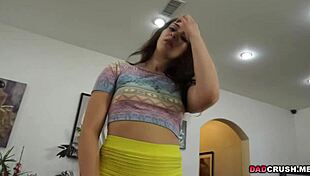 Flirty teen Mandy seduces her grandpa with ease. She works his old cock with skilled lips.