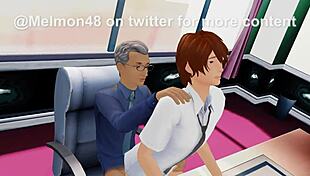 Deans pet femboy fucked by school dean with ladyboy anal cartoon fucking gay sex shemale porn in 3d assfucking