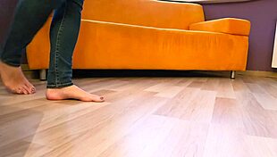 Exciting barefoot high heels collection haul showcasing various shoes and feet styles.