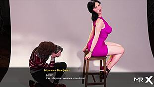 Hentai Model Exposes Pussy In Monster Photoshoot!