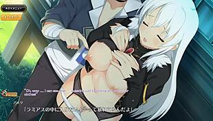 In Evenicle scene41, characters ENGAGE in intense ACTION with subtitles