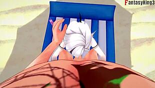 Arlecchino Fucking In Bikini On The Beach! Genshin Impact Hentai Fantasy Watch Full!