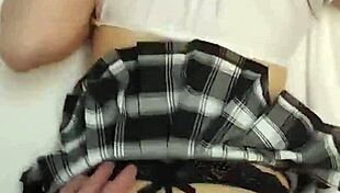 Destiny Mae Is Fucked Hard In New Panties And A Skirt Do You Wish It Was Your?