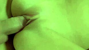 Blonde Cutie Rewards Boyfriend with Facial