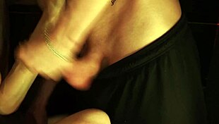 Twink wonders at the glory hole blowjob