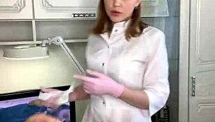 Sugarnadya SHAVES that PIERCED COCK so CLOSE UP!