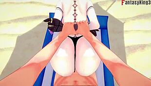 Arlecchino Fucking In Bikini On The Beach! Genshin Impact Hentai Fantasy Watch Full!