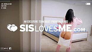 wow, mechi medina stretches her tight ebony pussy deepthroat on camera for first time!