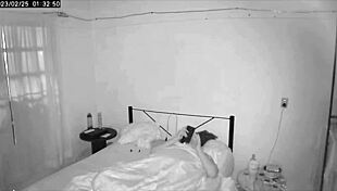 Homemade video of pregnant wife