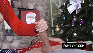 blonde teen riley mae, what if your stepbro fucks you during christmas pics?