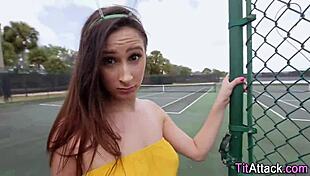 Buxom Babe Receives Facial Cumshot After Titty Fuck and Fingering