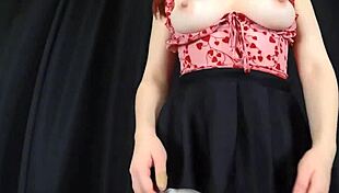 i miss your cock so bad, horny girlfriend plays with big tits and dildo pov