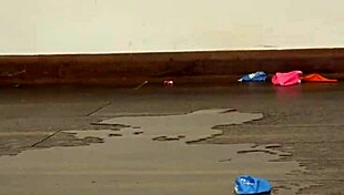 Just a fat girl popping balloons in pantyhose