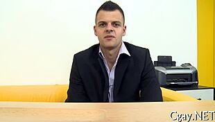 Check out this gay stud with a massive pecker 😏