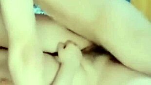 Asian student gets quick blowjob and pussy pounding in black stockings with cum everywhere!