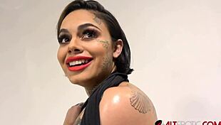 Interview With Busty Tattooed Cutie Genevieve Sinn