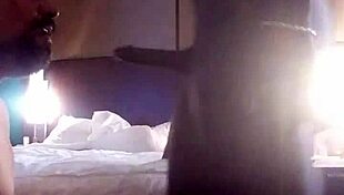 Latino's Intense Sucking of Black Shemale's Massive Cock