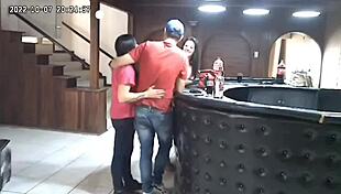 Husband caught cheating on wife with hidden cam sex