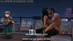 Peggy sneaks into a steamy affair in this 3D hentai preview, exploring forbidden desires