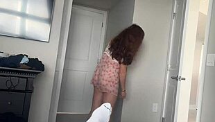 Redhead Step Mom Takes Care Of You With Red Eviee In Household Fantasy With Scott Stark!