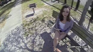 want a thousand bucks quickie outdoors with perky teen?