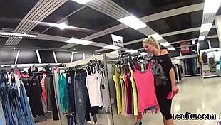 Czech Teen Seduced In Shop, Ripped Clothes, POV Assfucking