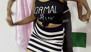 Dancing Teacher Dushaanii Gets Hard Fucked by College Boy with Cum Inside