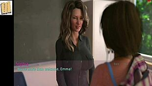 Wife and Stepmother Play Game