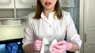 Sugarnadya SHAVES that PIERCED COCK so CLOSE UP!