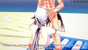 Arlecchino Fucking In Bikini On The Beach! Genshin Impact Hentai Fantasy Watch Full!