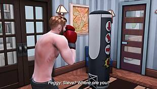 Peggy sneaks into a steamy affair in this 3D hentai preview, exploring forbidden desires