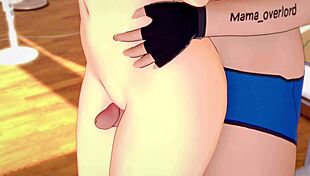 Gwen Satacy Is Wet After Exercise And Wants To Fuck In Adult Hentai Version 😏💦