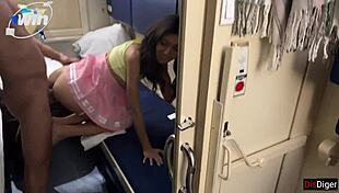 Cute 18yo Loses Pussy On Train! 😲