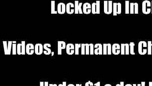 You must accept permanent chastity for your pleasure!