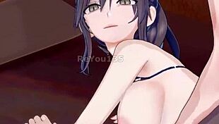 In this OC hentai, finding the right partner leads to big tits action 😏