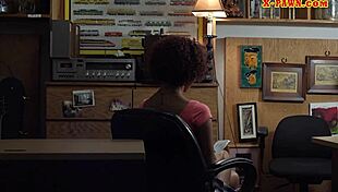 Ebony woman with big boobs visits the pawnshop for appraisal