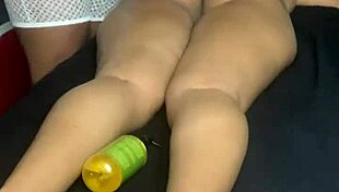 Why practice sensual massage on your step sister?