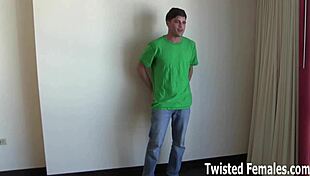 dominant figure in intense confrontation