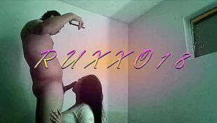 I fuck her mouth hard!