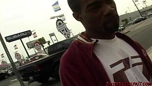 Anal slut wife takes massive black cock deep in ass