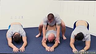 Hardcore gay manager proves to be a challenging stud to satisfy.