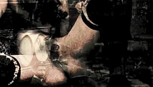 Vintage homosexuals intensely bugger with monster cocks