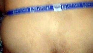 oh, riding thick dildo close up in rough gay solo scene!