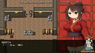 kunoichi peony gameplay with intense fights and groping 😈