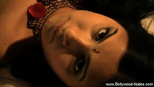 Cute Indian lady dances nude after clothes get ripped off