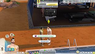 Straight Sim Succumbs To Temptation
