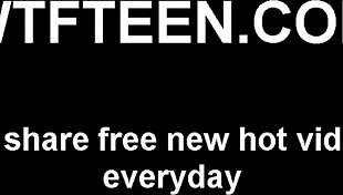 Taking nerdy college student's virginity for free at wtfteen 18+ com! 😜