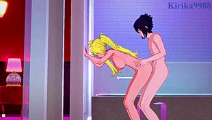 Sakura Haruno And Naruko Uzumaki Fuck Sasuke Uchiha Intensely