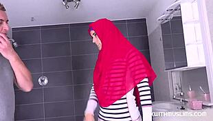 curvaceous czech european muslim goddess babe shows skill in handjob. and blowjob
