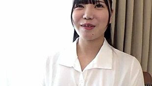 F-Cup OL Satsuki Moans From Intense Nipple Teasing.